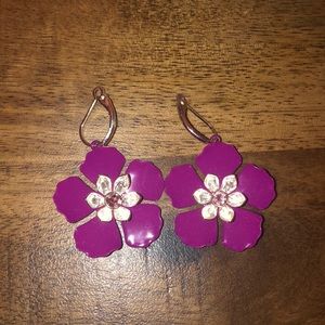Flower earrings